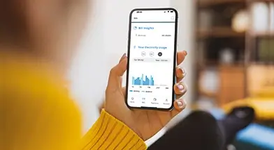 An iPhone running the 100Green App